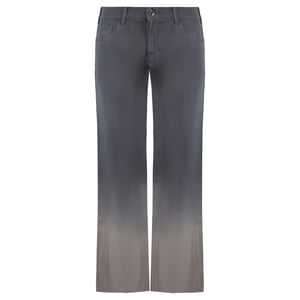 Emporio armani J33 Jeans de mujer con pierna ancha de pierna regular