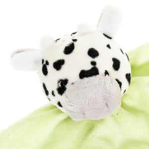 DouDou con el animal de Vaquita 129A bebé