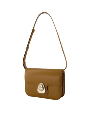 Astra Bandolera pequeña - A.P.C - Piel - Marrón