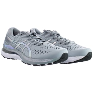 ASICS GEL-KAYANO 28 PLATINUM Gray Mens Running Trainers
