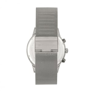 Reloj con pulsera de malla y cronógrafo Breed Espinosa con fecha