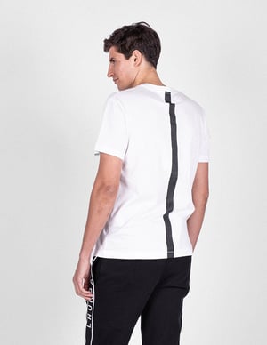 Les Hommes Camiseta Urban Life LHU Hombre Blanco