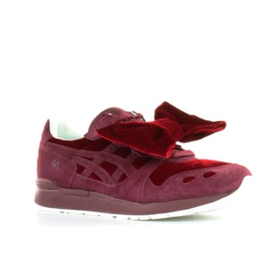 ASICS GEL-LYTE MOMEN BURGUNDY TRAINTERS
