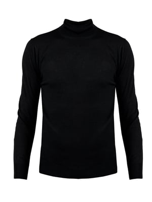 Xagon Man Suéter Turtleneck del hombre negro