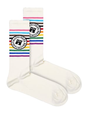 Happy Socks - Novedosos calcetines con diseño Pride | Gran regalo - Felicidad en todas partes