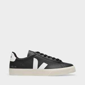 Campo Sneakers en piel Chromefree blanca y negra