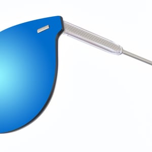 Gafas de sol de nylon con forma ovalada VIAN unisex