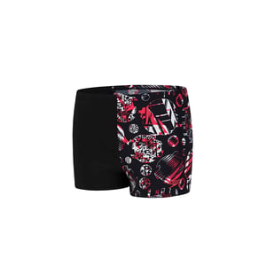 Speedo Glitchamp All Over One Leg Stretch Calzoncillos de baño para niños 8 33162D834