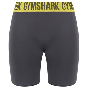 Gymshark sin costuras pantalones cortos de ciclismo gris para mujer