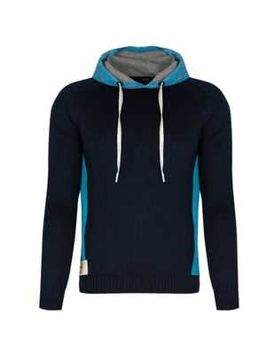 Takeshy Kurosawa Suéter With Hood del hombre azul