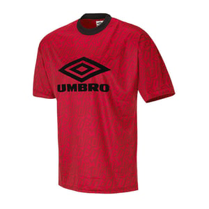 Camiseta de hombre rojo de graffiti umbro
