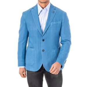 Americana manga larga con cuello de solapa JMJA01 hombre