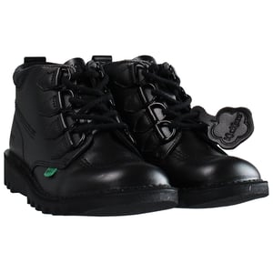 Patadas Mid Quilt Womens Black Boots