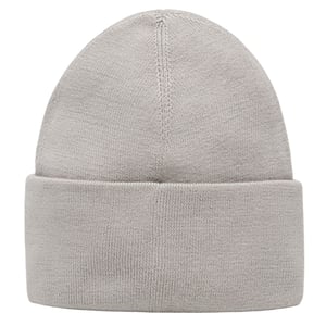 Gorro gris hormigón con logo gráfico de Fred Perry