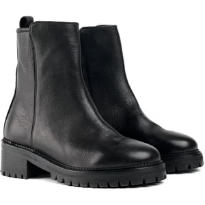 Botas con Cremallera Interior y Dedal Artesanal de Suela