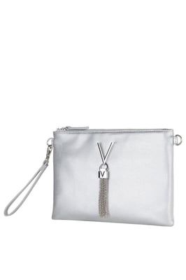 Bolso Cruzado Divina en Cadena Plateada