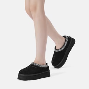 EVER AU Mujer Pantuflas De Piel - Wonga