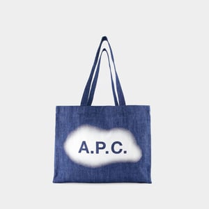 Diane Tote Bag - A.P.C - Algodón - Azul