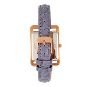 Bertha Marisol Reloj suizo con correa de cuero MOP