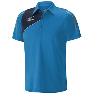 Polo Mizuno DryLite Azul Hombre