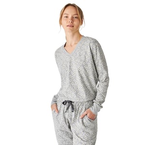 Pijama manga larga de algodón JJBEP1800 mujer