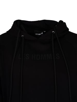 Les Hommes Sudadera Amaretta del hombre negro