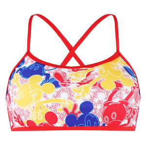 Speedo All Over Imprima Disney Mickey Mouse Junior Two Pieces Swimsuit 8 08111C820