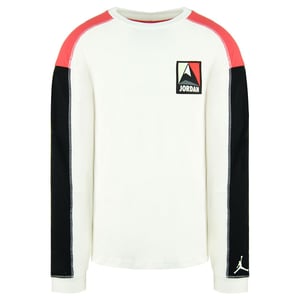 Nike Jordan Logo Lng Manga Crew White Men Winter Utility Termal Top CT3382 100