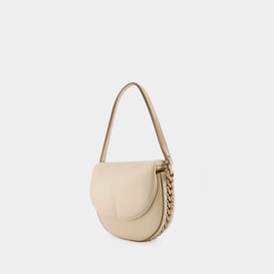 Bolso M Flap Puffy Alter Mat - Stella Mccartney - Piel vegana - Beige