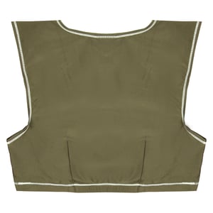 Nike Dri-Fit Sports Bra Fitness en V-Neeck Brown Sleeveless Training Top 222665 204