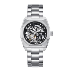 Reloj Automático Heritor Elliott con Correa de Acero Inoxidable