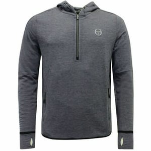 Sergio Tacchini manga larga medio cremallera para hombre con capucha masculina Idra Sweaters 37678 961