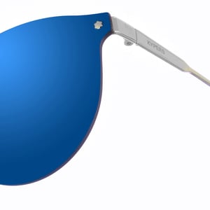 Gafas de sol de metal con forma ovalada Daniela mujer