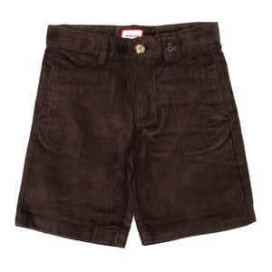 Bermudas de pana con cinturilla ajustable mediante goma 17I14902 niño