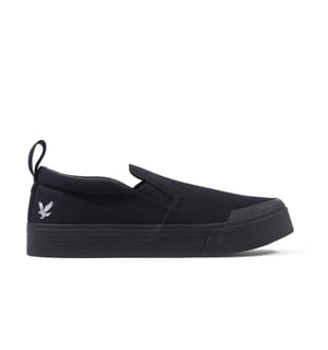 Lyle & Scott Duncan Zapatillas de Lona Negras