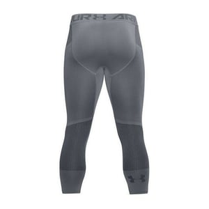 Under Armour Stretch Winist Mens Gray Mesh Mesh Panel de cultivo Leggings 1306391 513
