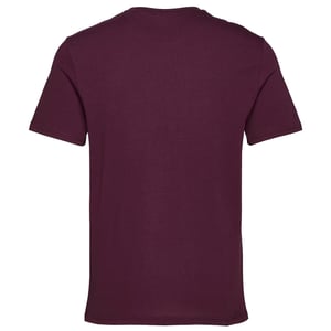 Camiseta lisa Lyle & Scott en burdeos