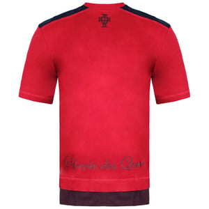Camiseta roja para hombre Nike Swoosh