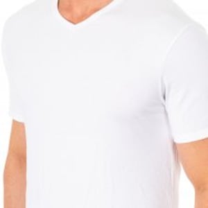 Camiseta de manga corta y cuello en pico para hombre A0DGO. Camiseta manga corta, Camiseta hombre, Hombre camiseta