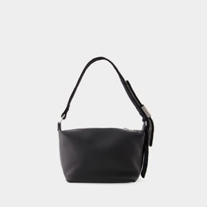 Bolso Hobo Bow - Kara - Piel - Negro