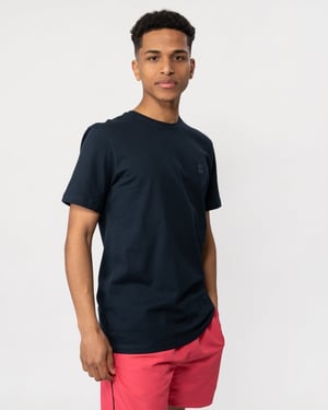 BOSS Orange Tales Camiseta de algodón con logo para hombre NOS