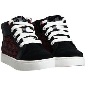 Clarks City Hero Hi Kids Negro Zapatillas