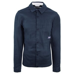 Ben Sherman Trucker Mens Chaqueta azul marino