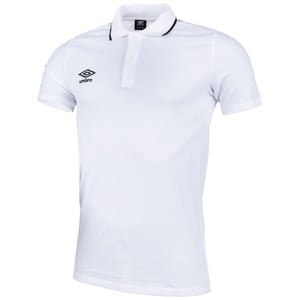 Umbro Manga corta Manja blanca piqué polo camisa 65703u 13V