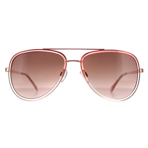 Gafas de sol Guess GF0417 72B degradado rosa humo brillante