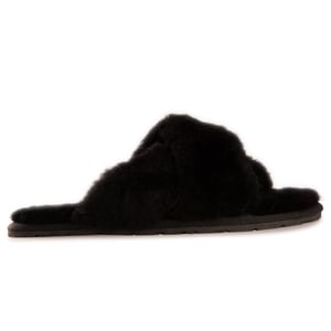 Aus Wooli Australia Pantuflas Brighton de lana de oveja para mujer