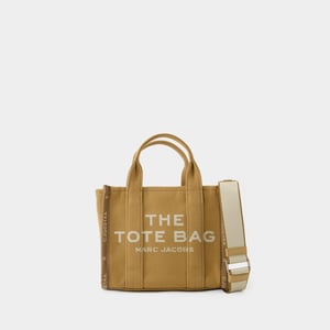 The Mini Tote - Marc Jacobs - Algodón - Camel