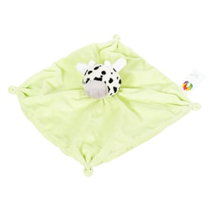DouDou con el animal de Vaquita 129A bebé