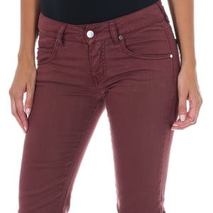Pantalon Tejano Largo con bajos con corte estrecho 10DBF0475-B088 mujer