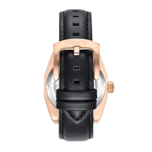 Reloj automático Heritor Elliott con correa de cuero
